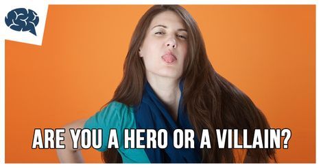 You are 25% Hero and 75% Villain, which makes you a Jerk!