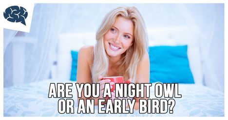 You are 19% a night owl and 81% an early bird, you are an Extreme Early Bird!