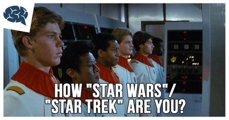You are 27% Star Wars and 73% Star Trek. That makes you a Starfleet Trainee!