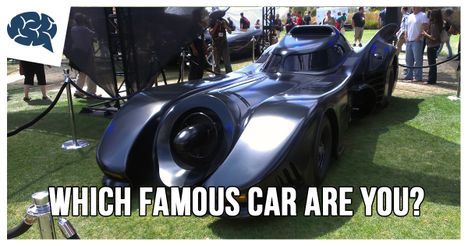 You are the Batmobile from "Batman"!