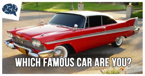 You are Christine from "Christine"!