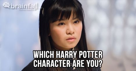 You are Cho Chang.
