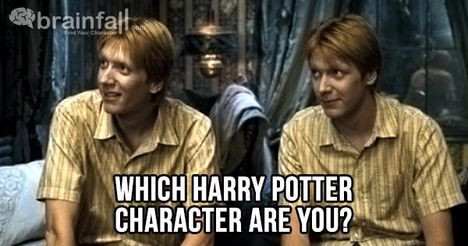 You are Fred and George.