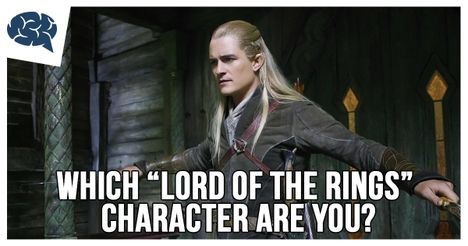 You are Legolas.